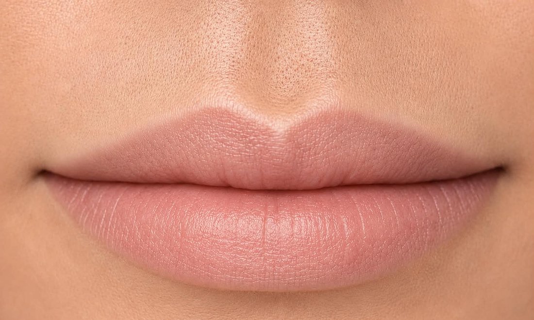Lip Blushing before