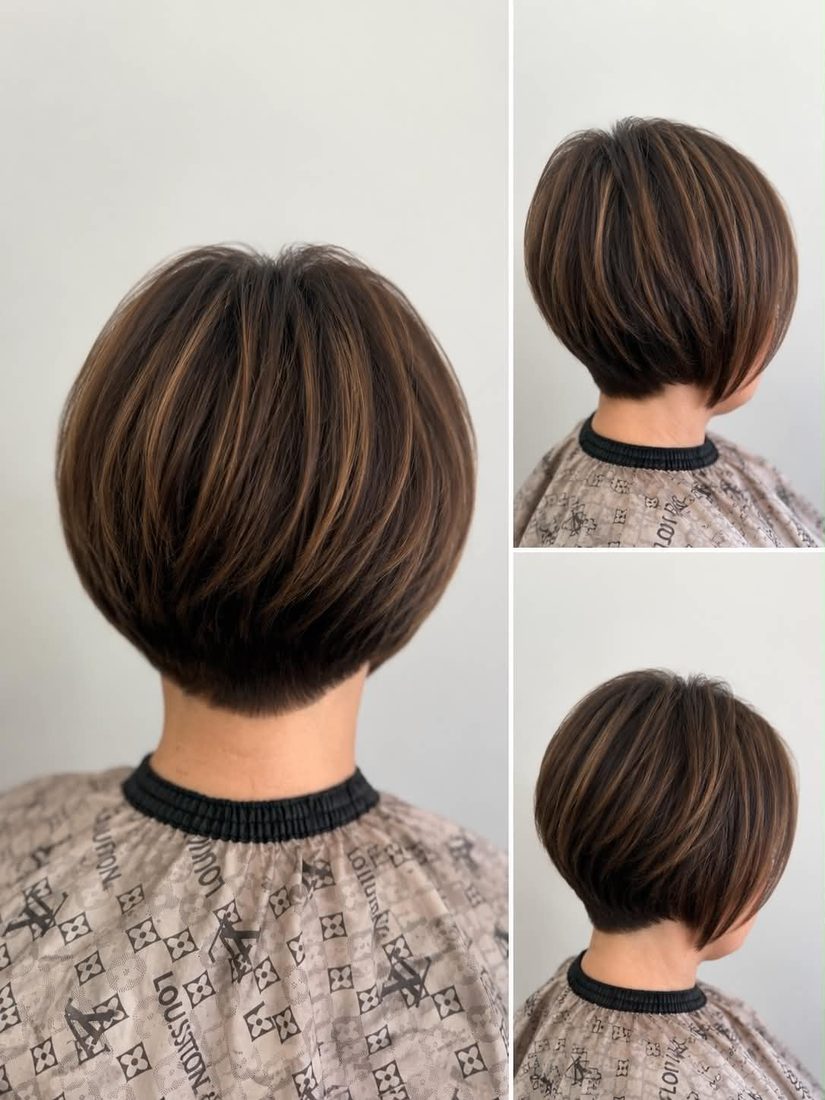 Textured pixie bob